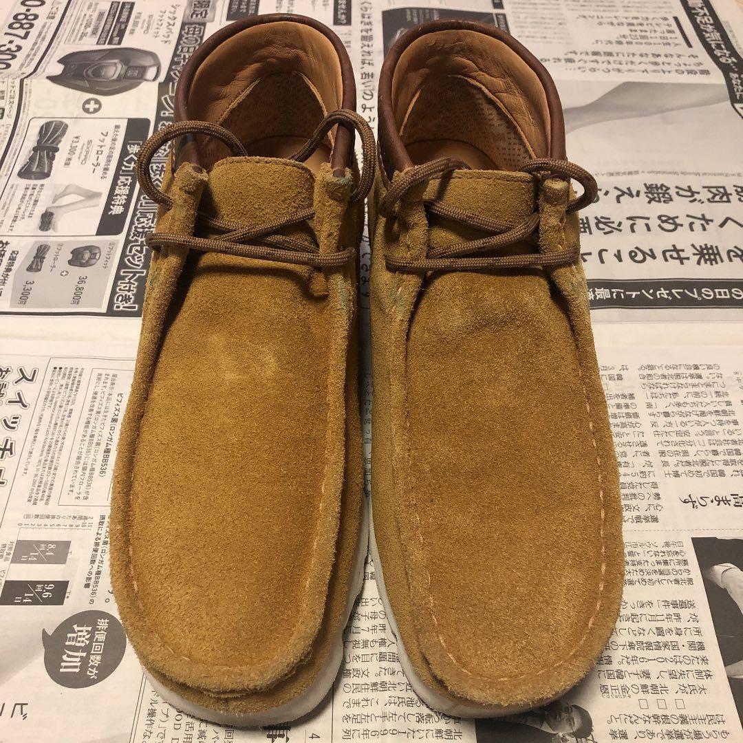 クラークス ビームス別注 ワラビー ゴアテックス clarks beams - メルカリ