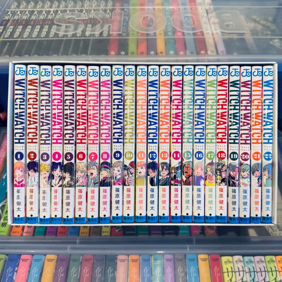 ウィッチウォッチ 1〜22巻 セット WITCH WATCH ウィッチウォッチ 1巻〜22巻 篠原健太｜Yahoo!フリマ（旧