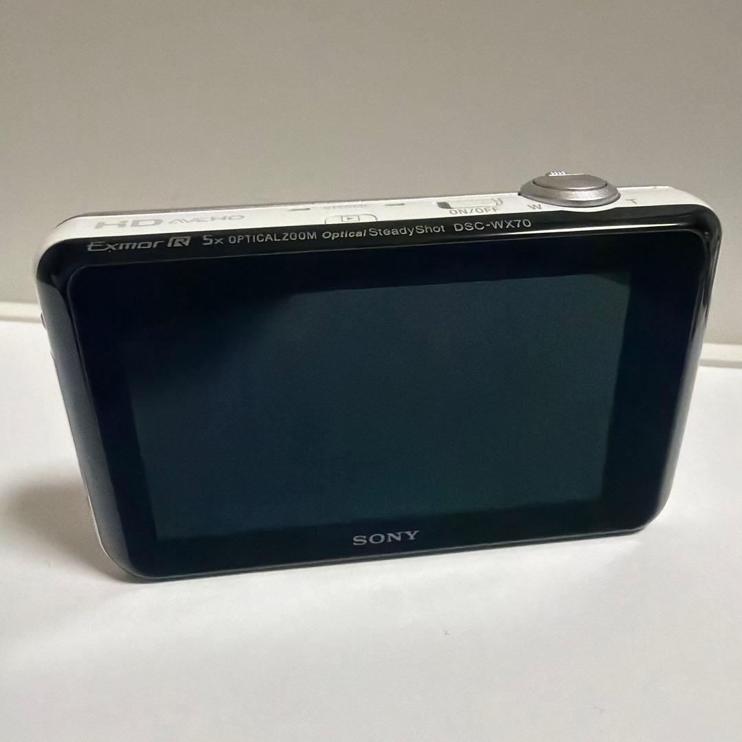 ソニー サイバーショット DSC-WX70 ホワイト - メルカリ