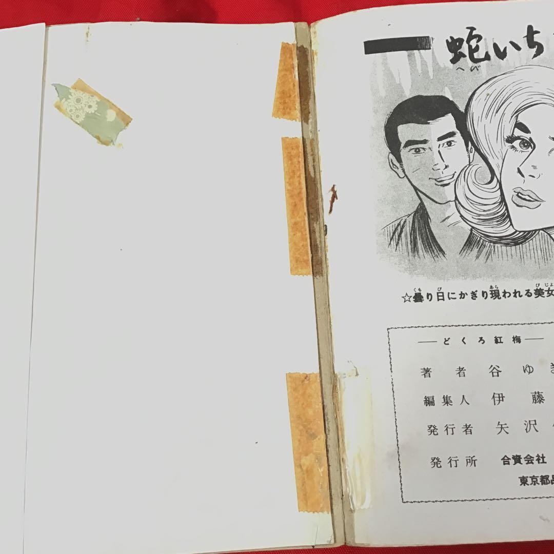 激レア　現代怪談　どくろ紅梅　谷ゆきお