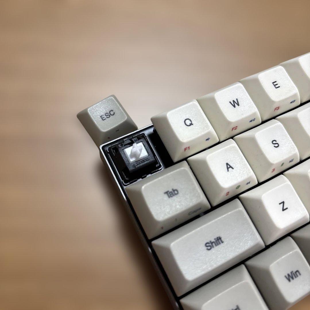 Vortex Core 47キー 40%キーボード クリア軸 - メルカリ