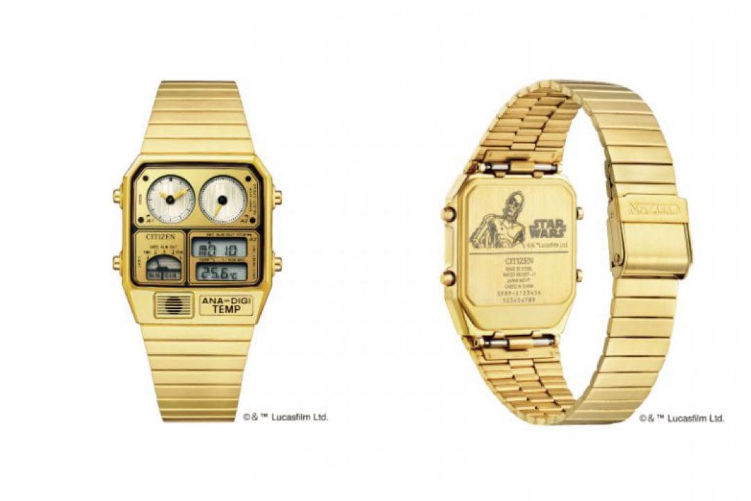 シチズン スターウォーズ アナデジテンプ C3PO 時計 新品 CITIZEN