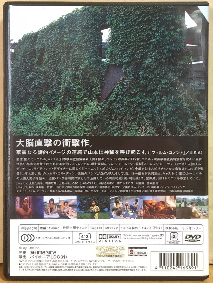 ロビンソンの庭』('87日本) セル版DVD＋フライヤー