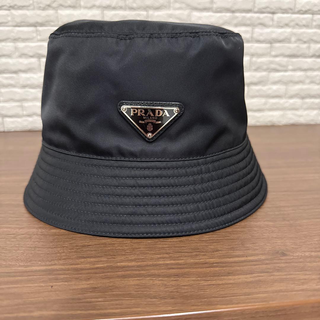 PRADA バケットハット Lサイズ RE-NYLON PRADA/プラダ_Men通販 | Re-Nylon バケットハット【送料無料】【店頭