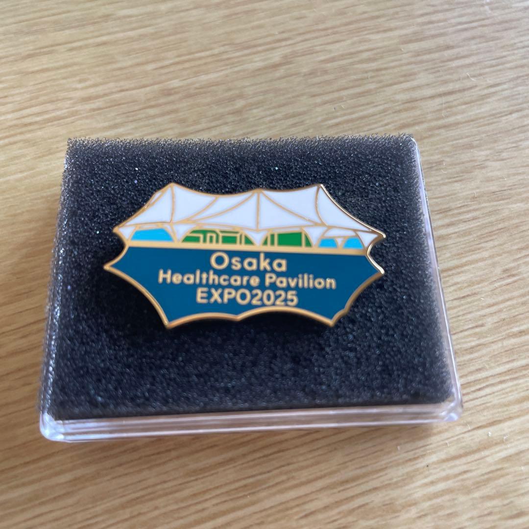非売品】大阪・関西万博 大阪ヘルスケアパビリオン ピンバッジ - メルカリ