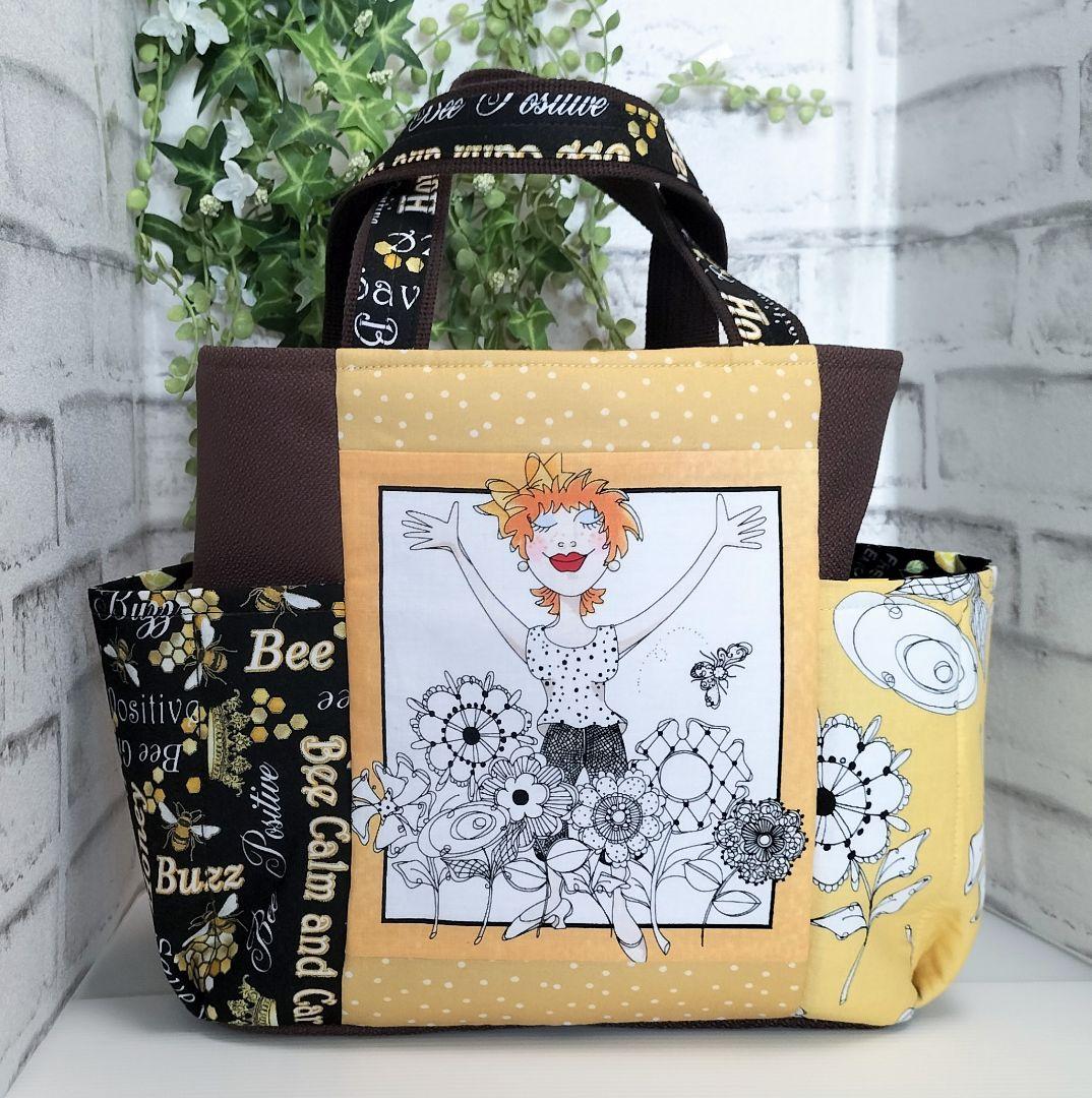 ロラライハリス サイドポケット付きトートバッグX - メルカリ