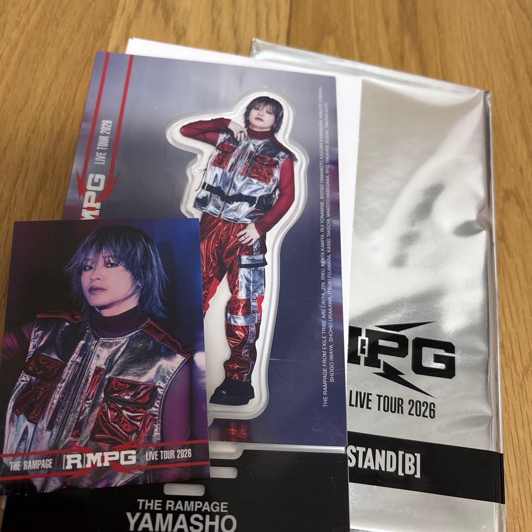 THE RAMPAGE 山本彰吾 アクスタ フォトカ ランペ おまけ付き - メルカリ