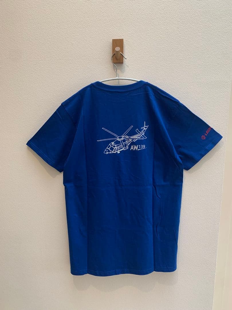 Leonardo Helicopter AW139 Tシャツ Lサイズ 青 他
