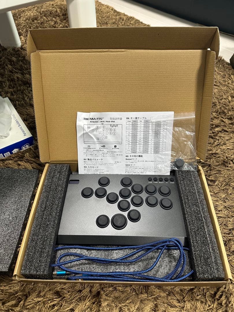 PS5対応TIKITAKA レバーレス M16-BLACK-PS5 - メルカリ