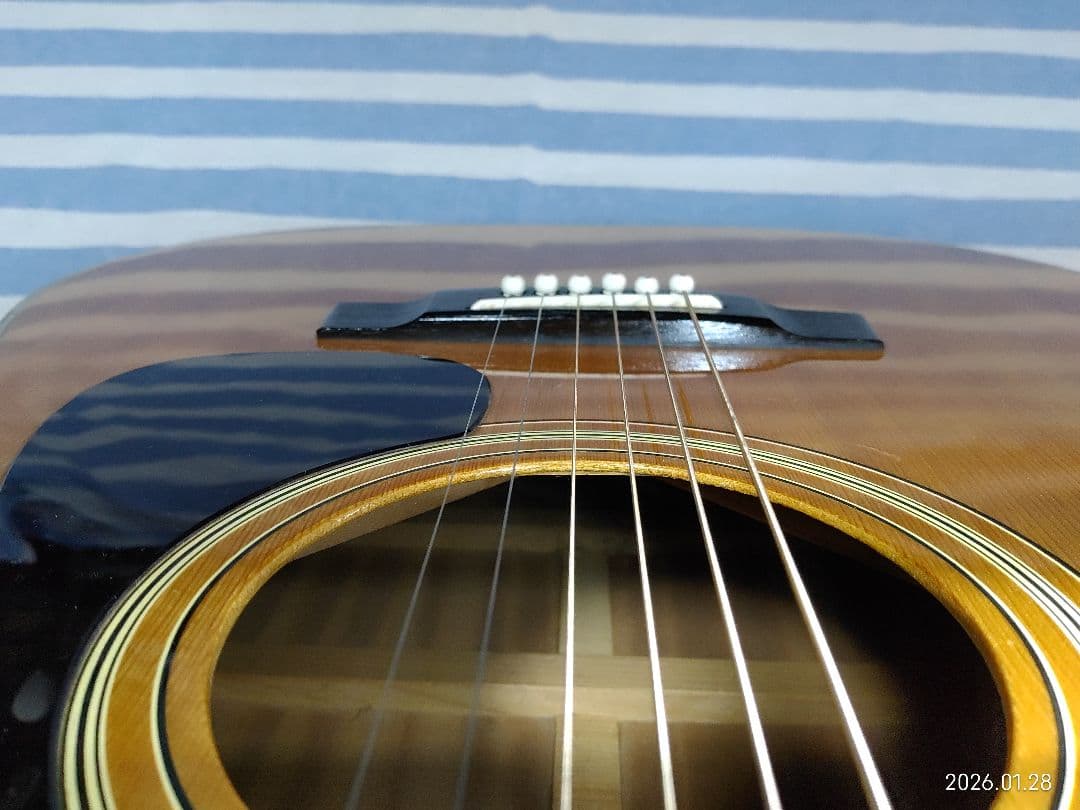 YAMAHAジャパンヴィンテージアコースティックギターFG-201古い割には美