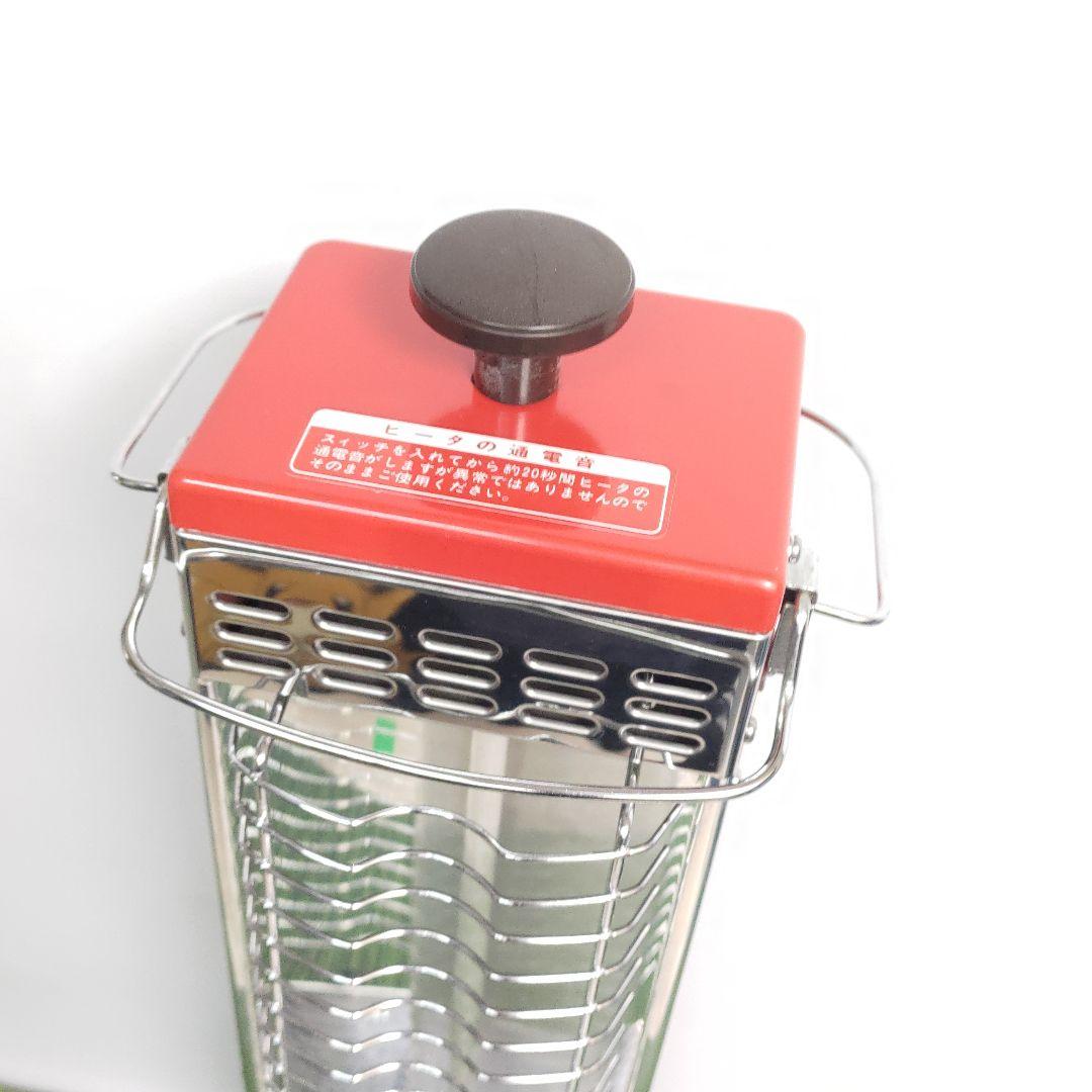 レトロ 極美品 電気ストーブ クォーツファンヒーター 縦型 FE-8F2