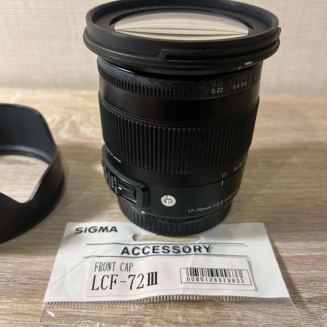 SIGMA シグマ 17-70mm F2.8-4.5 DC