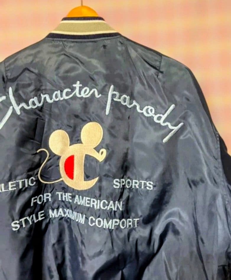 レア 90s ビンテージ チャンピオンマウス スタジャン MA-1