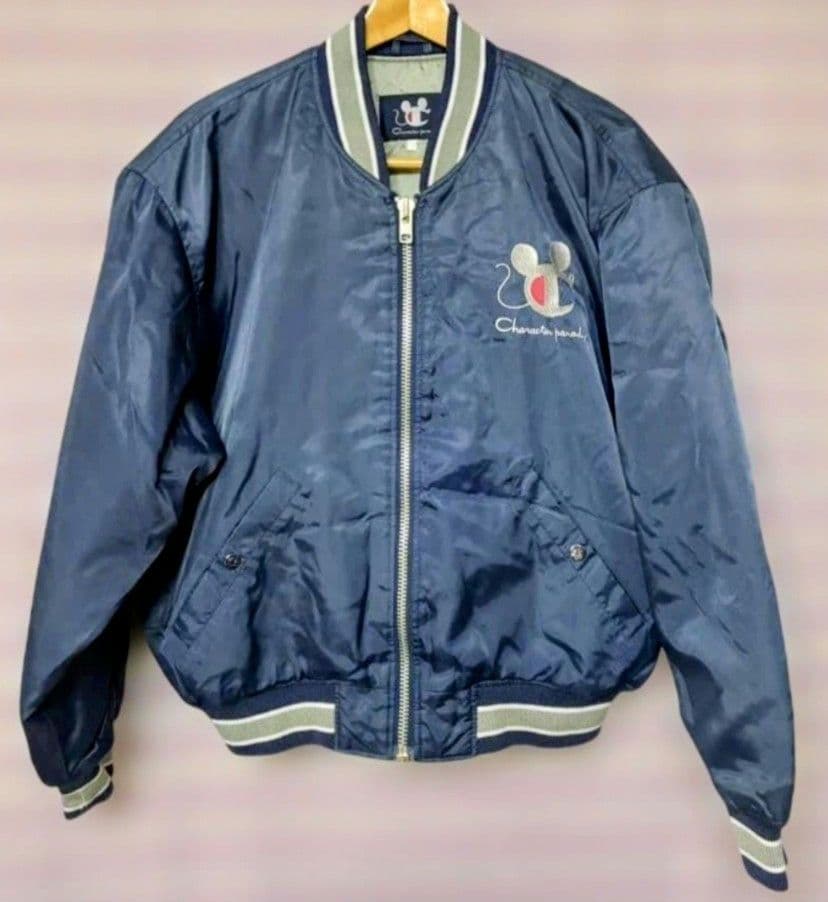 レア 90s ビンテージ チャンピオンマウス スタジャン MA-1