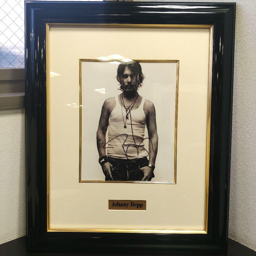 ジョニーデップ 直筆サイン シネマギャラリーUSJ - メルカリ