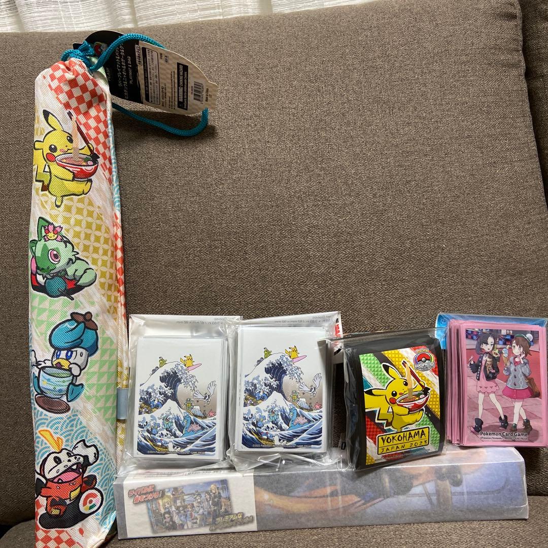 ポケモン 北斎スリーブ　wcs2023未開封 wcs2023 限定 葛飾北斎 プレマ スリーブの通販 ちゃーにのポケカ専門店