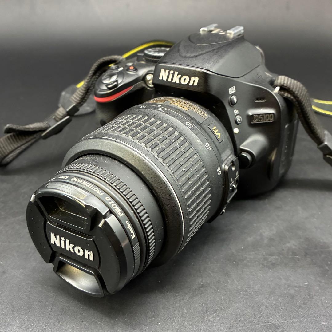 動作OK】Nikon D5100 本体とレンズ ショット数2449枚