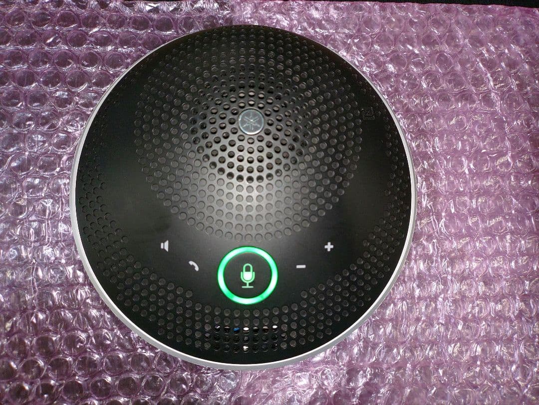 《動作良好》YAMAHA コミュニケーションスピーカーフォン YVC-200 黒