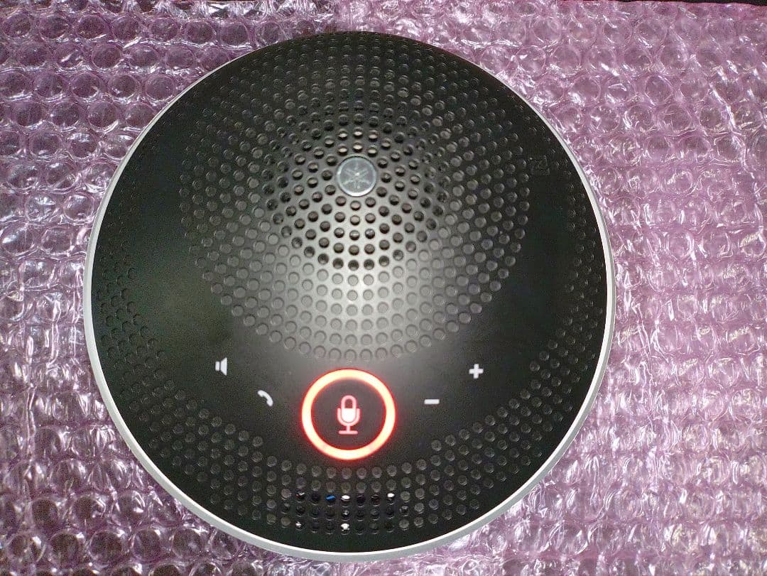 《動作良好》YAMAHA コミュニケーションスピーカーフォン YVC-200 黒