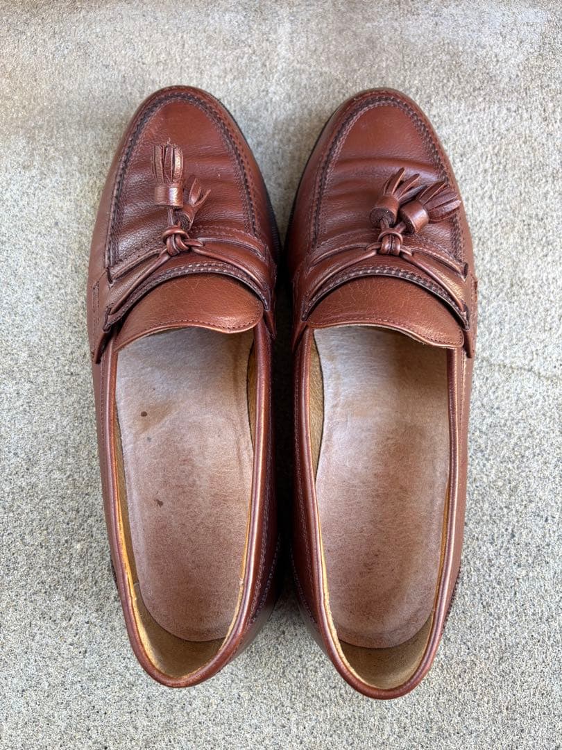 Yves Saint Laurent タッセルローファー ブラウン 25.5 - メルカリ