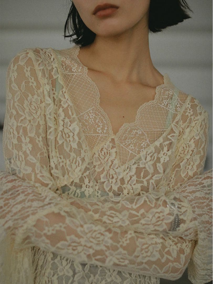 COMBINATION LACE TOP AMERI VINTAGE