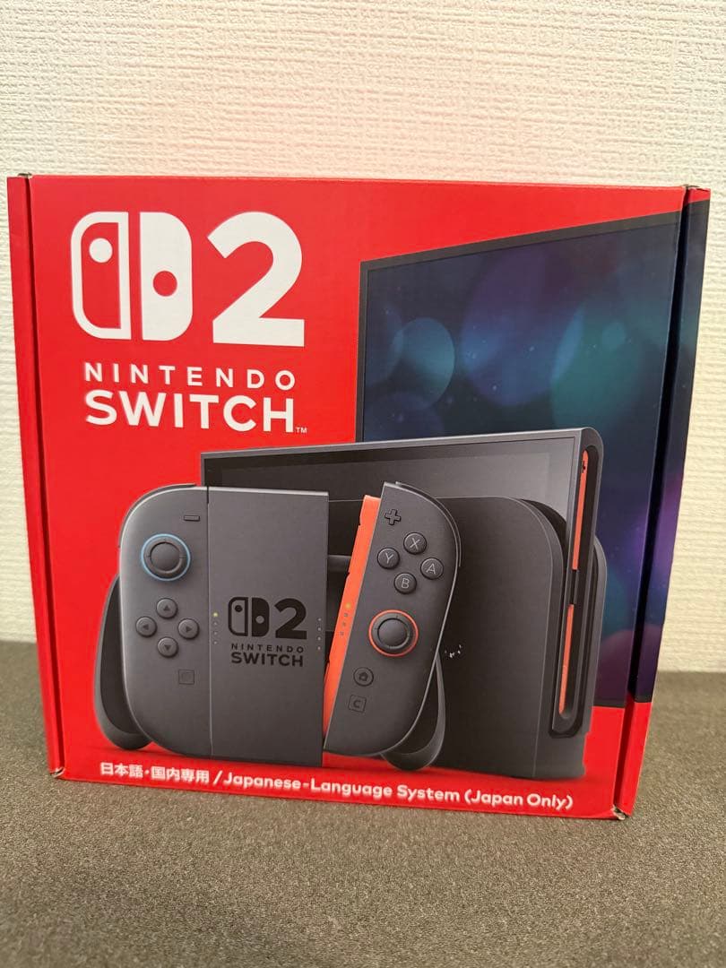 【即日発送】新品未開封Nintendo Switch2本体 日本語 •国内専用 Nintendo Switch Switch2 本体（日本語 国内専用） 新品未開封 : 小浜