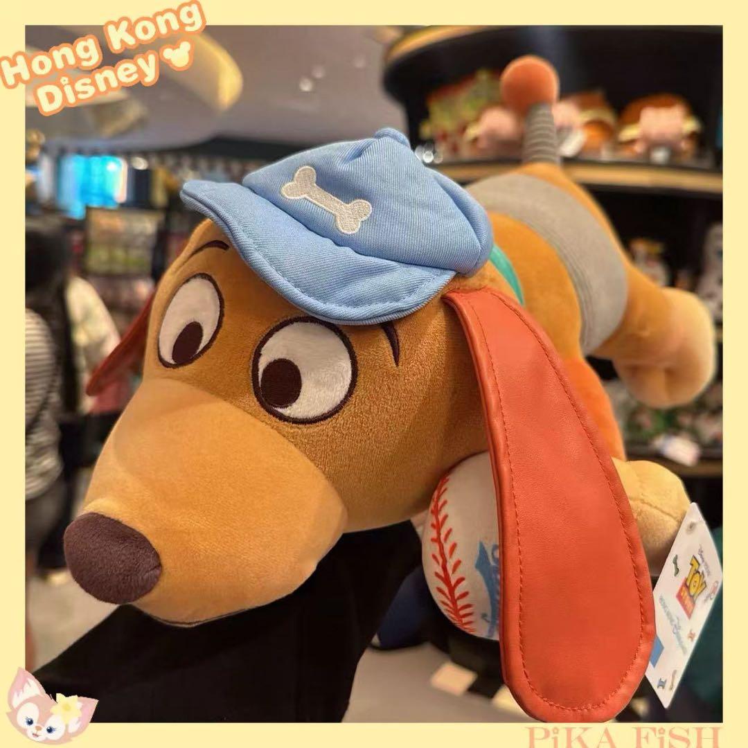 【現地購入☆正規品】スリンキー　ぬいぐるみ　香港ディズニー 香港ディズニー限定「スリンキー・ドッグ」新作グッズが尊すぎると話題