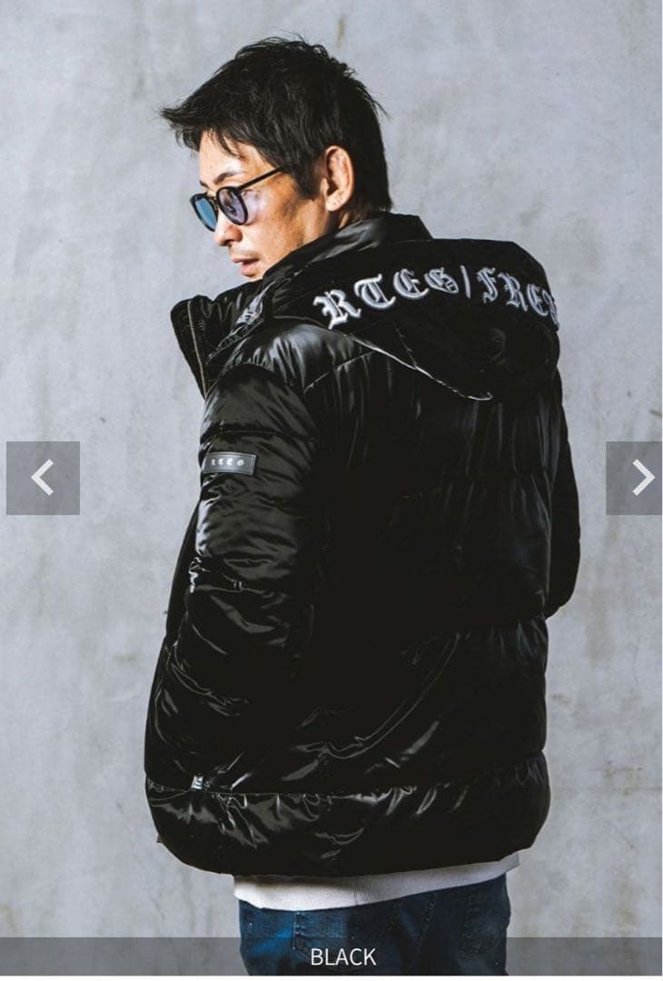 即完売品アダムスジャグラー ダウンジャケット - メルカリ