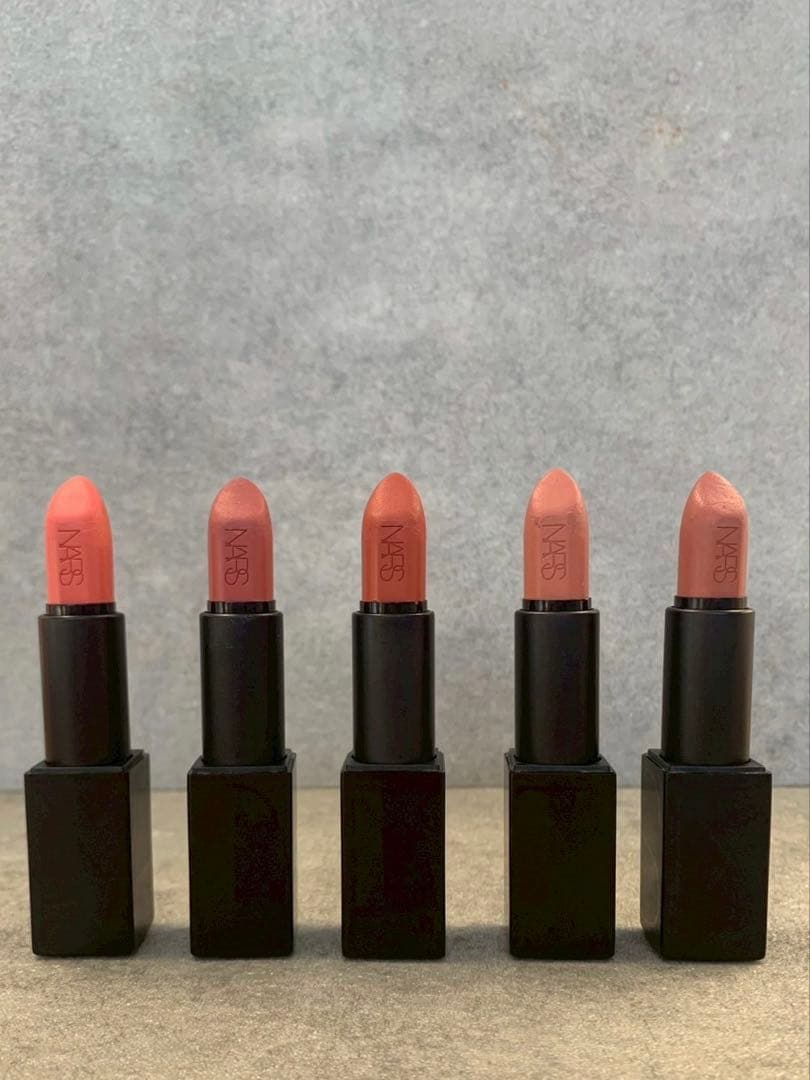 NARS THE AUDACIOUS LIPSTICK ５本セット 試してみた】NARS アンラップド オーデイシャスリップスティックの人気