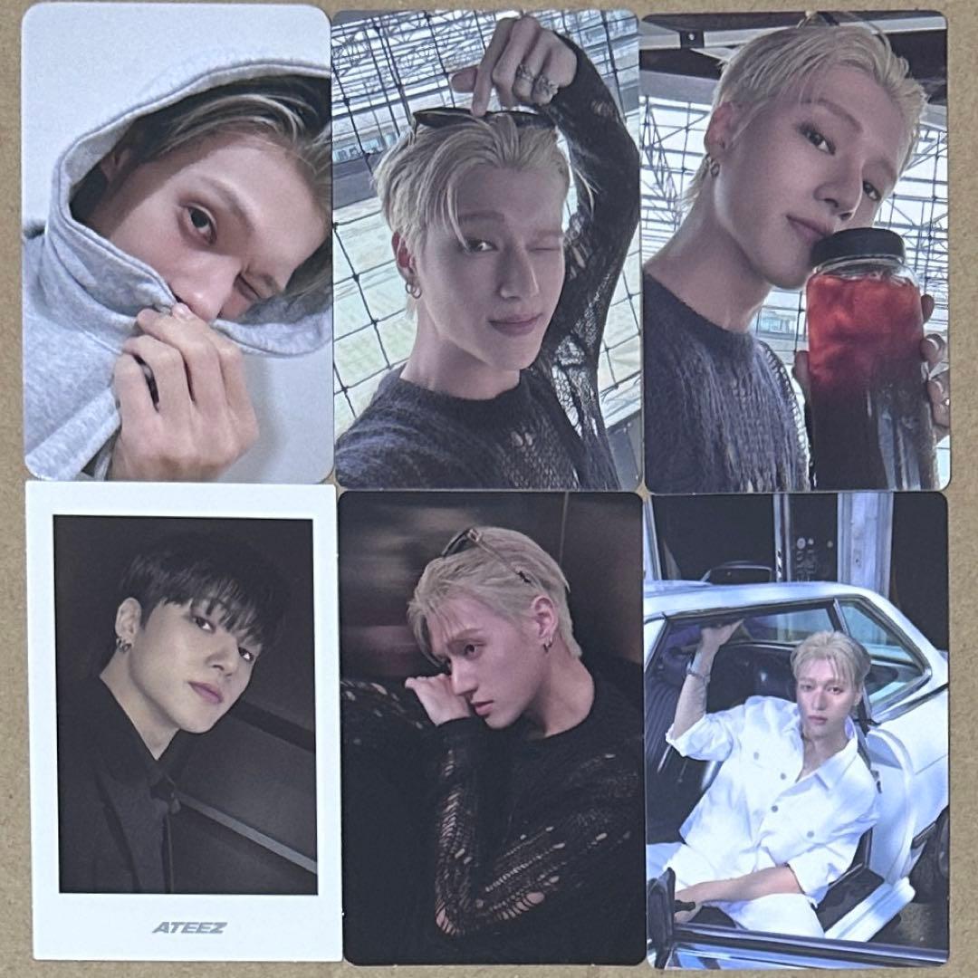 ATEEZ ウヨン トレカ makestar poca album 6枚セット - メルカリ