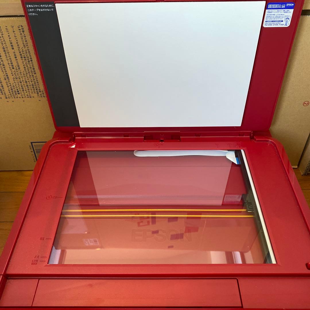 EPSON EP-804A 赤色 インクジェットプリンター ジャンク品 - メルカリ