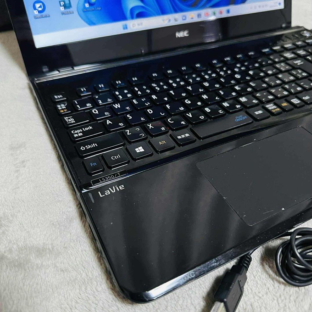 S150 NECノートパソコンSSDサクサク動く Windows11オフィス付き - メルカリ