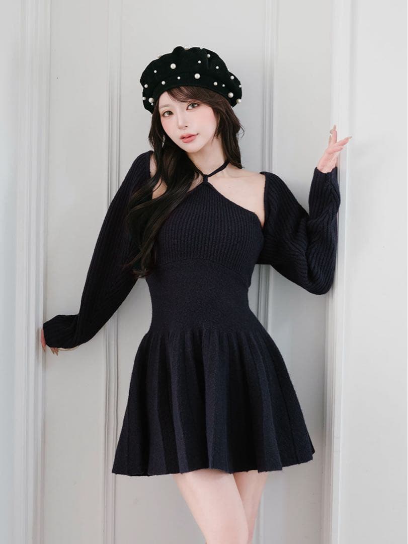 新品Darich ダーリッチ ホルターフレアニットミニワンピース ホルターフレアニットミニワンピース – Darich (ダーリッチ)