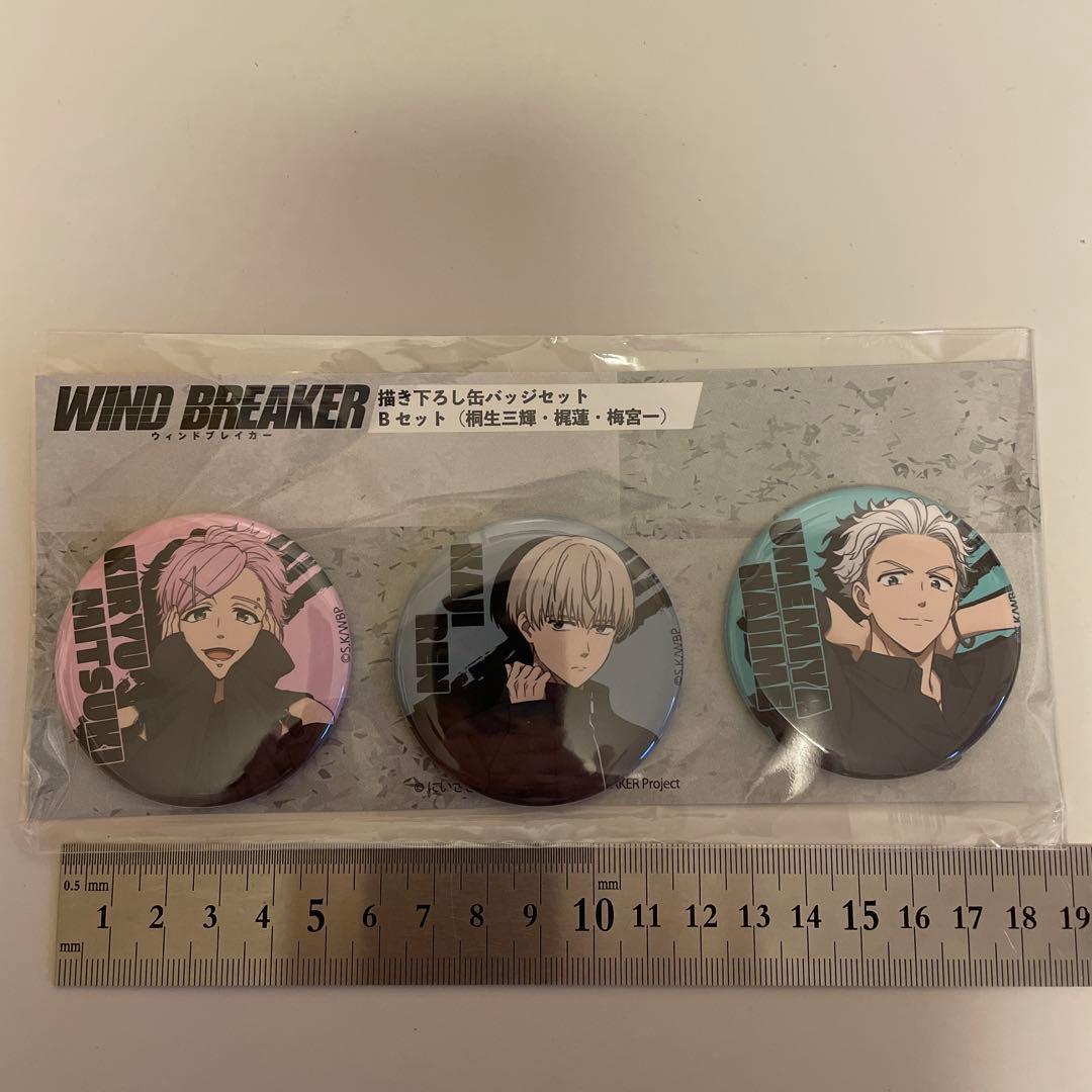 ウィンドブレイカー 缶バッジ桜遥 楡井秋彦 蘇枋隼飛 桐生三輝 梶蓮