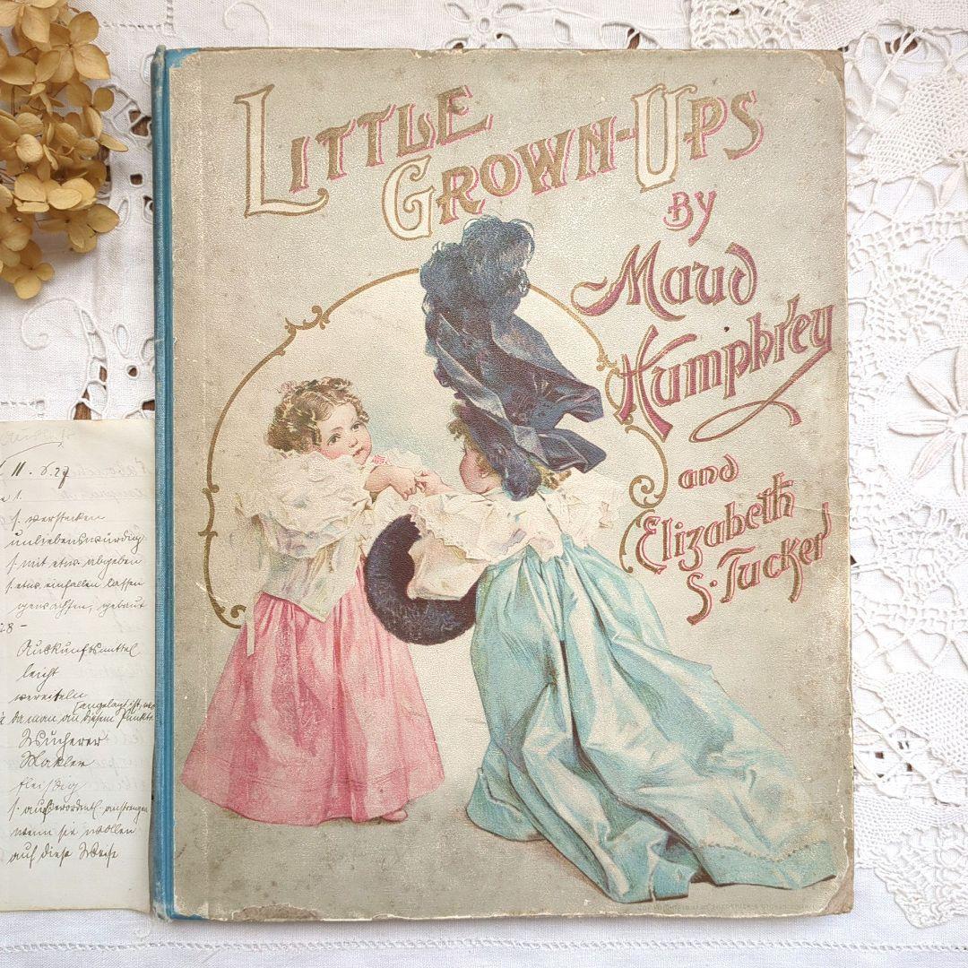 超稀少1897モードハンフリー絵本 初版本 洋書 アンティーク ヴィクトリアン Maud Humphrey モードハンフリー Mother Goose 大型本 - メルカリ
