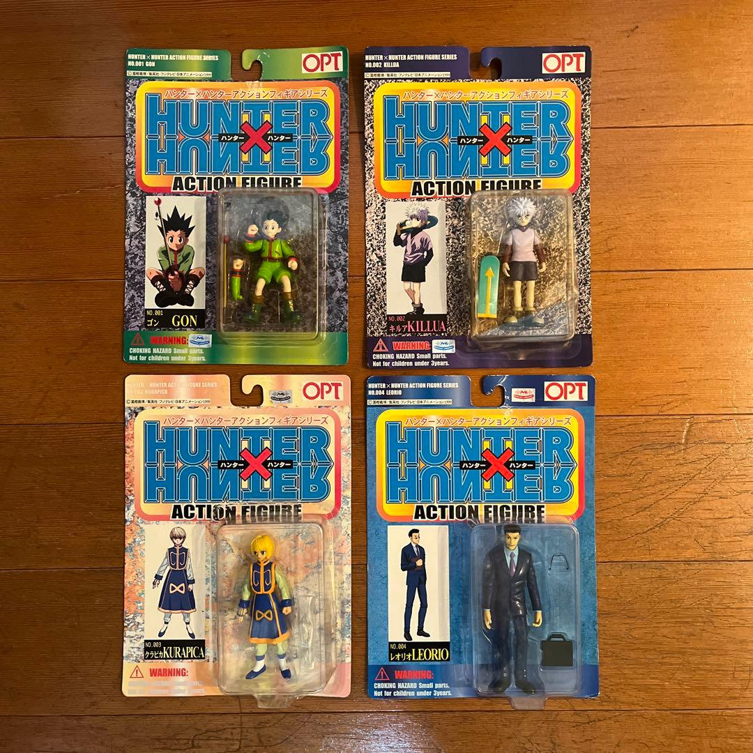 ☆ハンター×ハンター アクションフィギュアシリーズ 4種セット