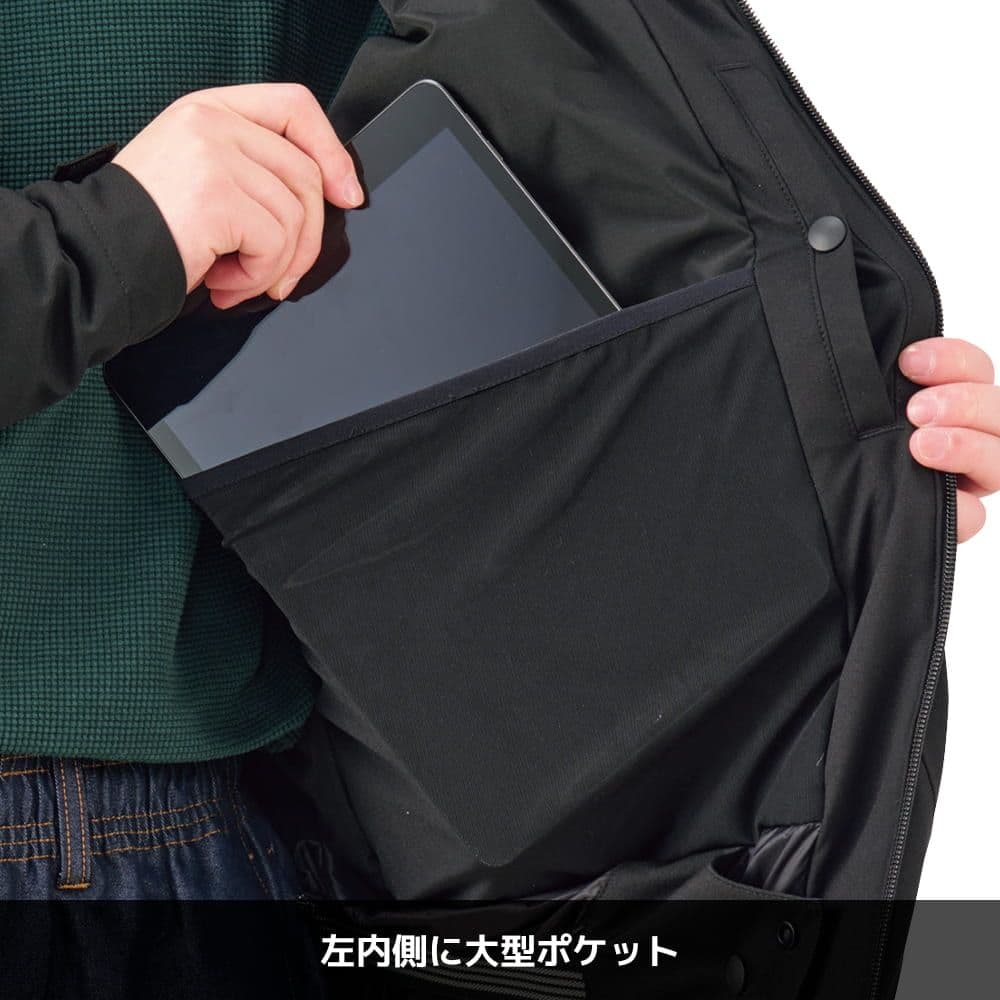 ワークマン イナレムプレミアム防水防寒コート ブラック LL 2025年