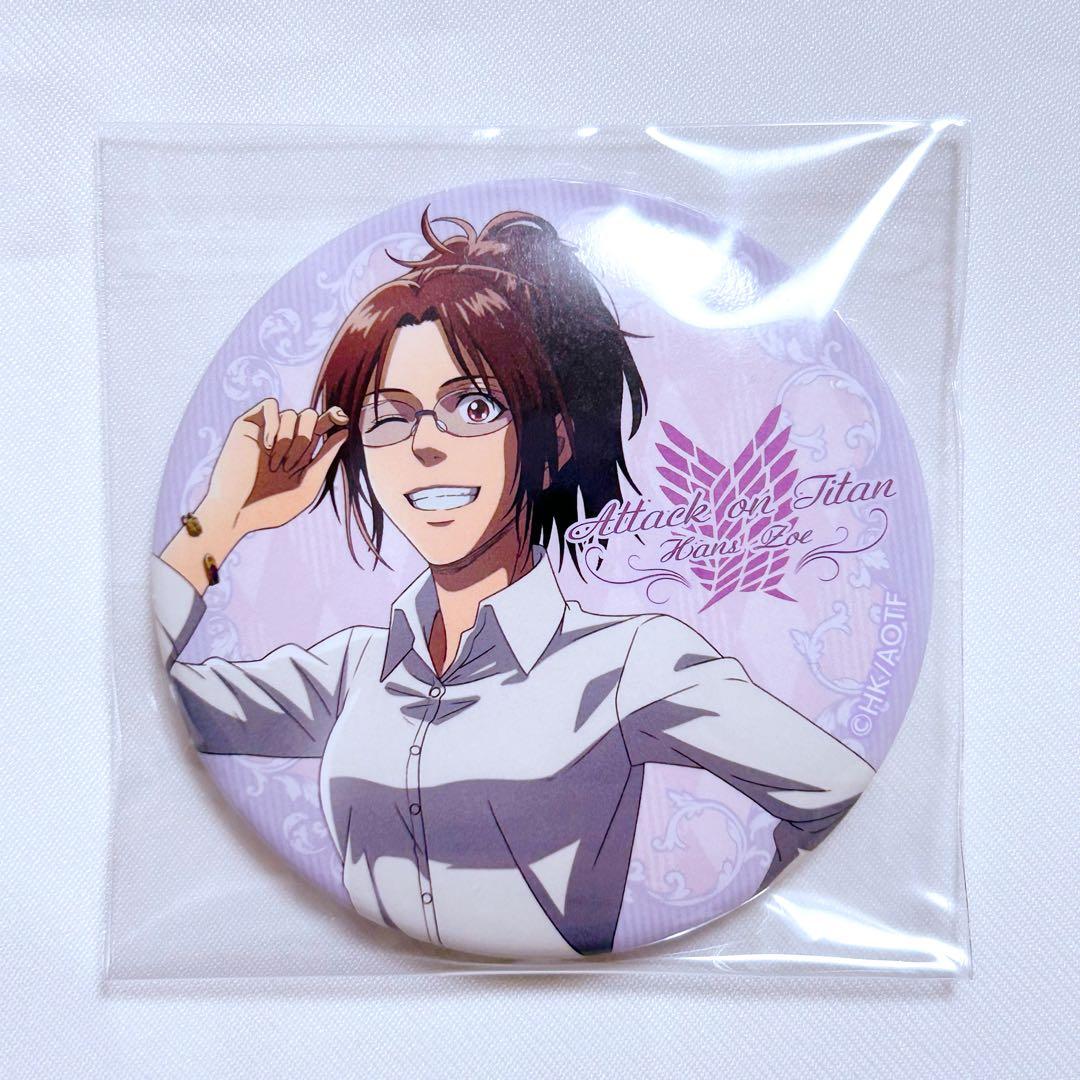 進撃の巨人 ハンジ・ゾエ ハンジ 缶バッジ - メルカリ