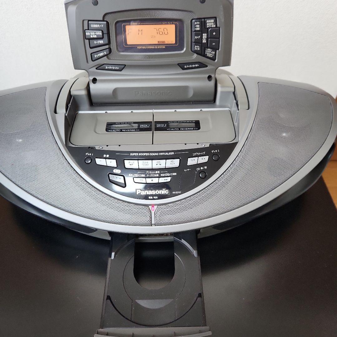 パナソニック Panasonic RX-ED707 コブラトップ ラジカセ 中古 - メルカリ