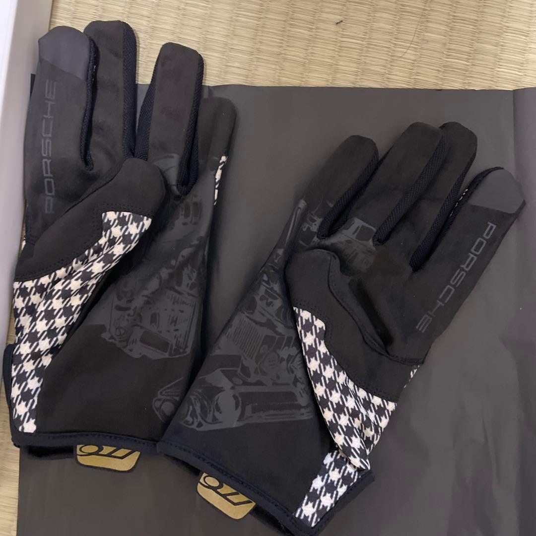 ポルシェ ペピタ柄 グローブ スマホ対応 手袋 - メルカリ
