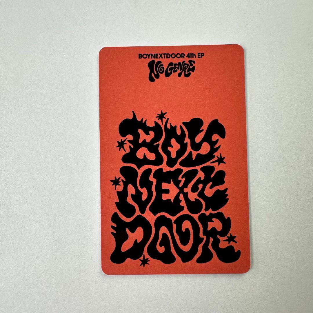 BOYNEXTDOOR Walmart no genre ジェヒョン トレカ