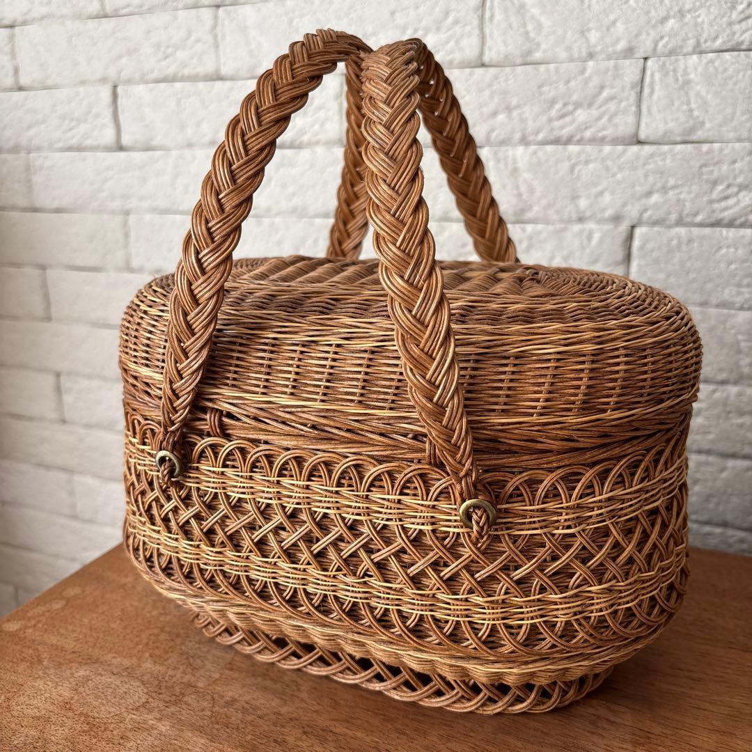 限定値下げパニエリュスティック フランス製 カゴバッグ サック・ドゥ