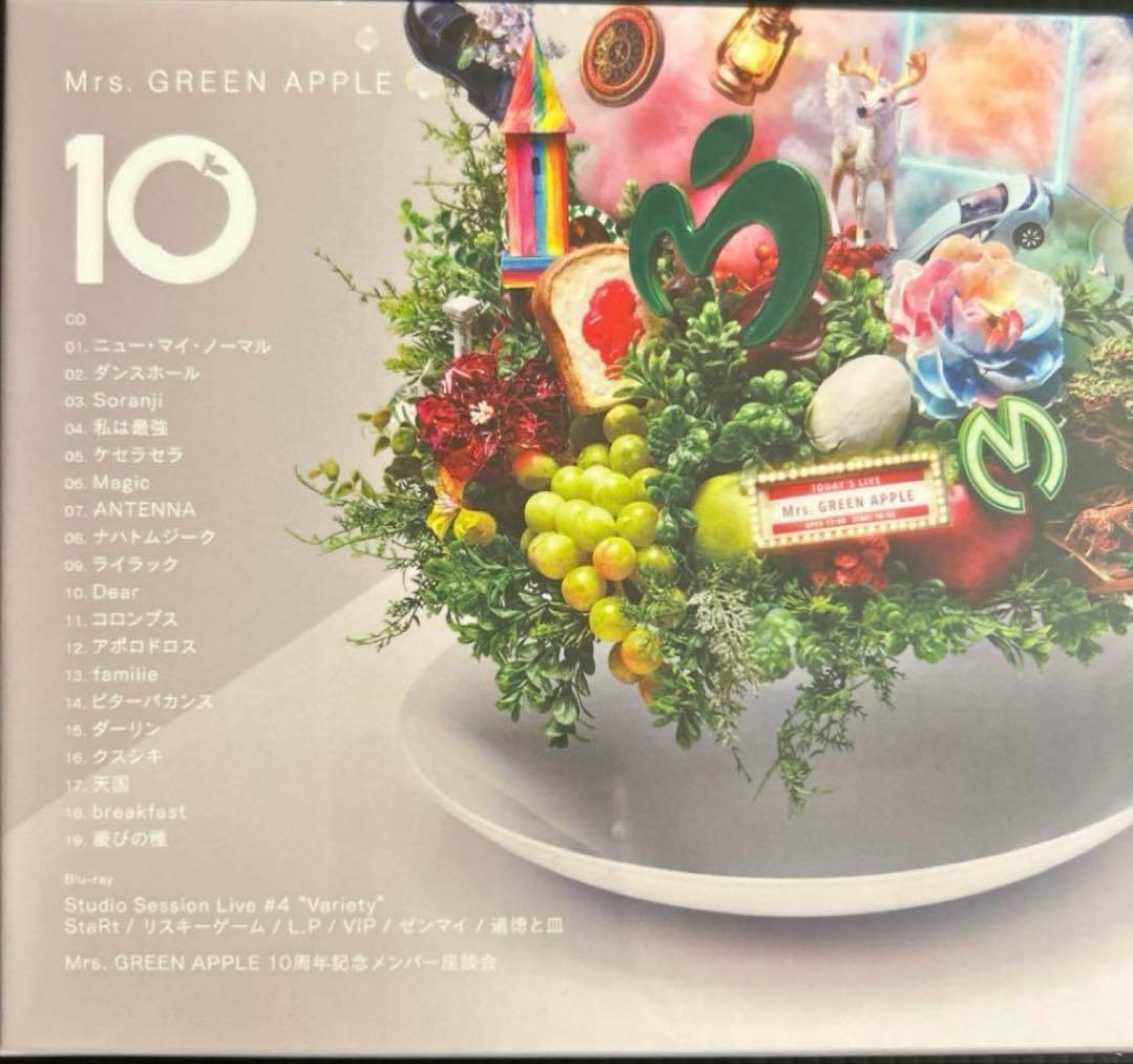 初回限定盤 Mrs. GREEN APPLE10 CD．Blu-ray - メルカリ