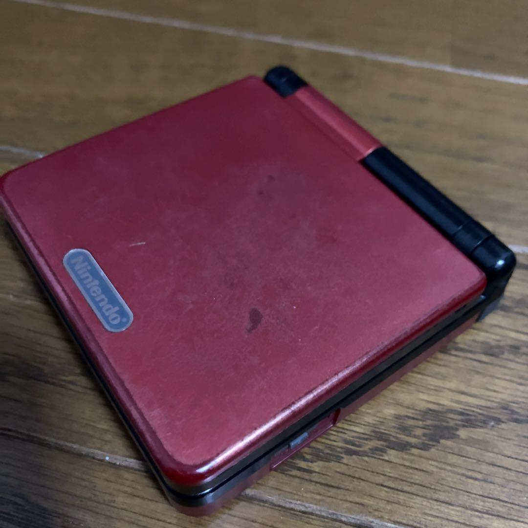 ゲームボーイアドバンスSP ボクらの太陽 ジャンゴレッド 本体 充電器