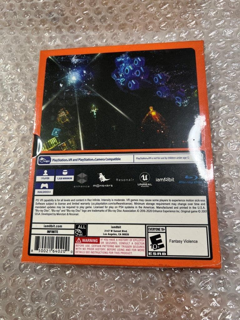 PS4 REZ / レズ 北米限定版 新品未開封 送料無料 同梱可