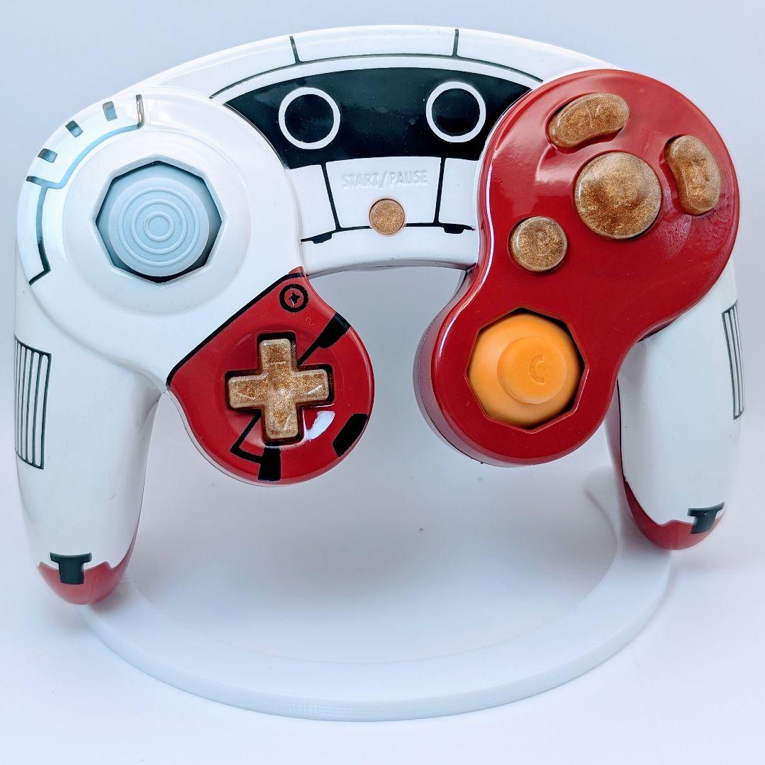 GCコントローラー ゲームキューブ 塗装コン ロボット R.O.B - メルカリ