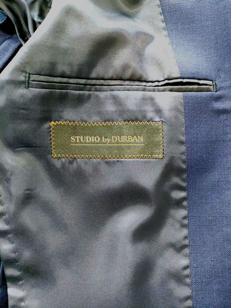 STUDIO by DURBAN 青 ジャケット 94A6 - メルカリ