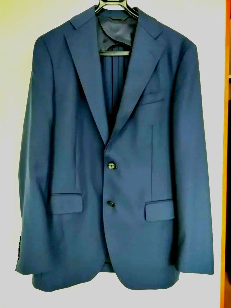 STUDIO by DURBAN 青 ジャケット 94A6 - メルカリ