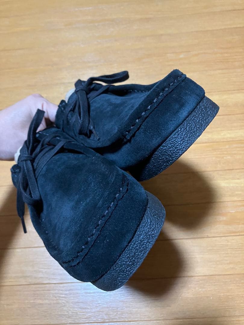 靴 clarks wallabee evo uk7.5 25.5cm