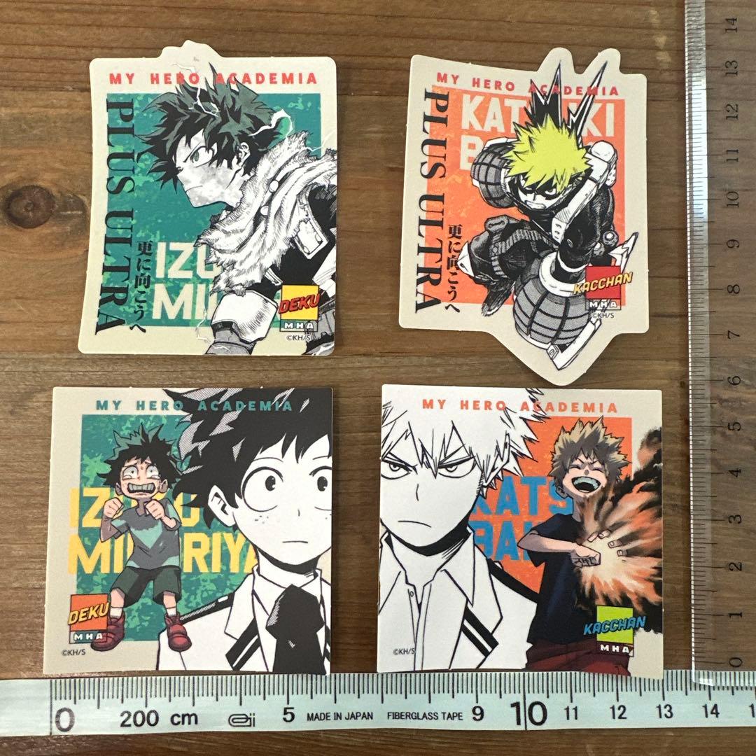 ヒロアカ アートステッカー ライバルズ 緑谷出久 爆豪勝己 - メルカリ